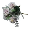 Simulated bouquets of flowers, carnations, lilacs, silk flowers, artificial flowers, wedding plants, water plants, home decoration, desktop ornaments Item Picture